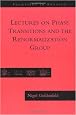 Lectures On Phase Transitions And The Renormalization Group (Frontiers in Physics)