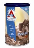 415 CkRPDLL. SL160  Atkins Advantage Chocolate Low Carb Shake Mix g (10 Servings) 370