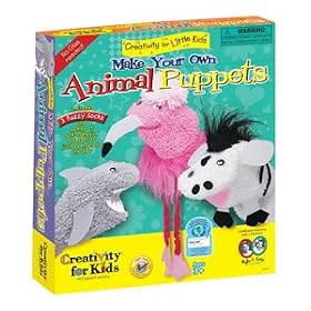 Creativity For Kids Make Your Own Animal Puppets by Faber-Castell