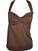 Tommy Bahama Bikini Jersey Halter Top Kona Earth Brown Small