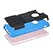 iPhone 7 Case, Moonmini Shockproof Hybrid Heavy Duty Dual Layer Rugged Armor Case Kickstand Cover Defender for iPhone 7 4.7 Inch - Blue