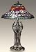 Tiffany Limited Edition Peacock Style Table Lamp
