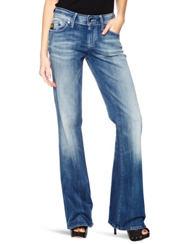 G-STAR Damen Jeans MIDGE BOOTLEG WMN - 60144, Gr. 27/30, Blau (lt aged 424) Preisvergleich