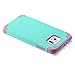 Galaxy S6 Case - Fosmon HYBO-DUOC Slim Fit Dual-Layer Hybrid Case for Samsung Galaxy S6 (Purple / Teal)