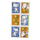 Snoopy Sticker Sheets (4) Party Supplies