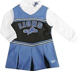 Detroit Lions Infant Long Sleeve Cheerleader Jumper - 24 months