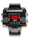 Flud Gun Metal Boombox Watch