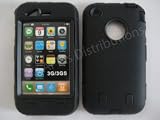 KingCase iPhone 3G & 3GS * Warrior Case * (Black & Black) 8GB, 16GB, 32GB - The ULTIMATE Protector