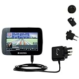 International Wall / AC Charger for the Navigon 7100 - Gomadic Brand w/ TipExchange Technology