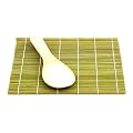 Helen's Asian Kitchen Bamboo Sushi Mat with Paddle
