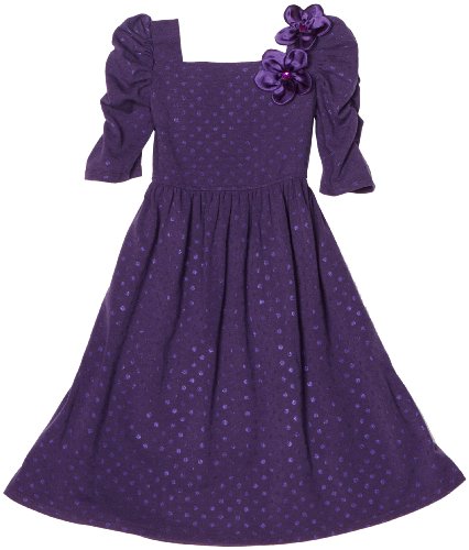 Sweet Heart Rose Girls 7-16 3/4 Sleeve Brush Knit Dress