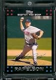 2007 Topps Limited Edition J.D. Drew Boston Red Sox Baseball Card #BOS9 - Mint Condition - In Protective Display Case!