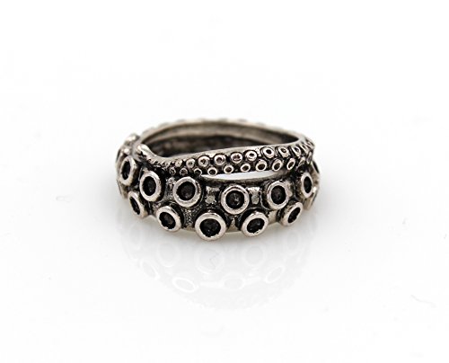 Steampunk octopus tentacle ring squid nauctical ocean s…