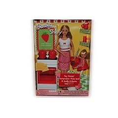 RARIT�T ! Barbie und Shelly K�che kochen Erdbeere Backofen Backzauber f�r Back Spa� backen Haus Zimmer Zubeh�r Mattel