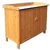 Habau 3106-FSC Gartentisch mit Unterschrank