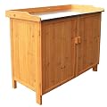 Habau 3106-FSC Gartentisch mit Unterschrank