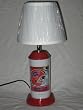 BUFFALO BILLS 17" High VANITY TABLE LAMP / NIGHT LIGHT Base with 3 Way Light Switch Control