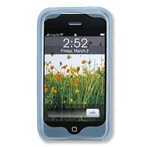 Incipio dermaSHOT Silicone Skin Case for iPhone 1G (Translucent Blue)