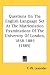 Questions On The English Language Set At The Matriculation Examinations Of The University Of London, 1858-1885 (1885)