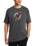NHL New Jersey Devils Big Time Play Short Sleeve Pigment Dye Tee (Pigment Pepper, Medium)