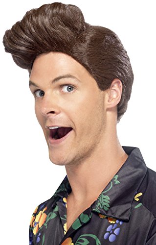 Smiffy's Men's Nineties Detective Wig