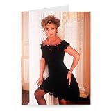 Elaine Paige - Greeting Card (Pack of 2) - 7x5 inch - Art247 - Standard Size - Pack Of 2