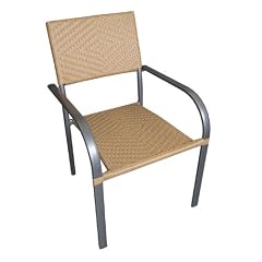 Profiline Gartenstuhl Bistrosessel Stapelsessel SAN LUCCA Anthrazit/Beige