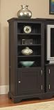 Bedford Media Tower- TV Stand & Back Sold Separate (Ebony) (60 H x 24 W x 18 D)