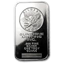 Sunshine Mint 1 oz (.999) Fine Silver Bar - Eagle Design