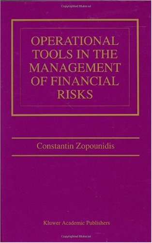 Operational Tools in the Management of Financial Risks