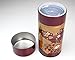 Ryu Mei Kouetsu Japanese Metal Tea Tin [ Brown ]