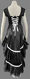 Japanese Anime Chobits Cosplay Costume - Chii Black Dress 1st Ver Set Large