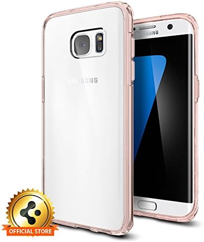 Spigen® Ultra Hybrid® Case for Samsung Galaxy S7 Edge [Clear Back]