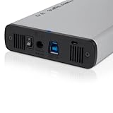 TrekStor DataStation maxi light 3.0 2 TB externe Festplatte (8,9 cm (3,5 Zoll), 7200rpm, 8MB Cache, USB 3.0) silber