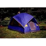 8 X 10 Four Pole Geo Dome Tent, Double Ridges! by LeisureLife