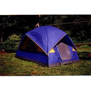 8 X 10 Four Pole Geo Dome Tent, Double Ridges! by LeisureLife