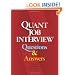 Quant Job Interview Questions And Answers