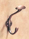Paris Wall Mount Double Hook - Brushed Oil Rubbed Bronze