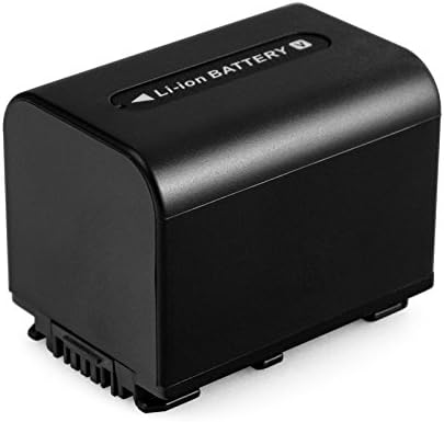 PhotoMate NP-FV70 FV70 Ultra High Capacity Rechargeable Battery Pack (2600mAh) for Sony HDR-SX45, HDR-SX85, HDR-XR260V, HDR-CX190, HDR-CX190, HDR-CX200, HDR-CX210, HDR-CX220, HDR-CX230, HDR-CX260V, HDR-CX290, HDR-CX380, HDR-CX580V, HDR-CX760V, HDR-PJ200, HDR-PJ260V, HDR-PJ380, HDR-PJ580V, HDR-PJ710V, HDR-PJ760V, HDR-TD20V, HDR-VG20H, NEX-VG30, NEX-VG900, DEV-50V Camcorder / Video Camera