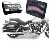 06-09 Yamaha Roadliner Exhaust Kit - D&D - K&N - PCIII - Part No. 517-12B - YA-1906 - 417-411