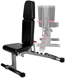 XMark Adjustable Dumbbell Weight Bench XM-7630 (Gray or White)