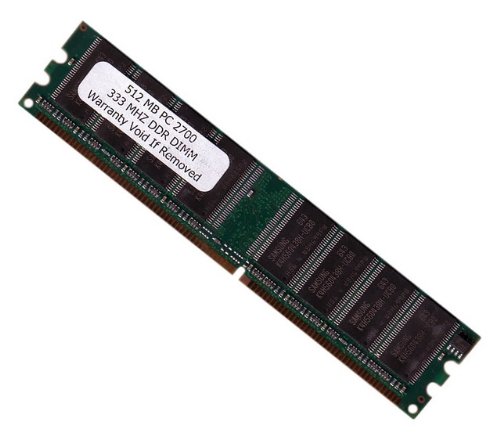 Komputerbay 512MB DDR PC2700 333MHz 184 Pin DIMM 2.5v 512 MB