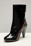 CNC Patent Leather Booties