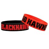 NHL Chicago Blackhawks Bulky Bandz Bracelet 2-Pack