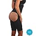 The Original Riverberry Butt Lifter & Tummy Control Boy Shorts, Full Length Black, Large/X-Large
