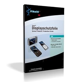 Vikuiti screen protectors CV8 (quantity: 2) for Samsung SGH-D800 - PREMIUM QUALITY (ultra-clear, scratch-resistant, high adhesiveness)