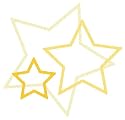 Nesting Stars (3 Rings) Cookie Cutter Die Shape (Quickutz)