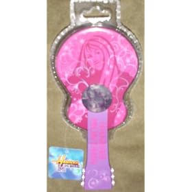 Hannah Montana Guitar Shaped Hair Brush Assorted Colors by Disney