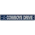 Dallas Cowboys Plastic Street Sign "Cowboys Drive"
