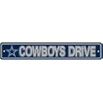 Dallas Cowboys Plastic Street Sign "Cowboys Drive" $10.95